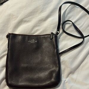 Brown coach crossbody.